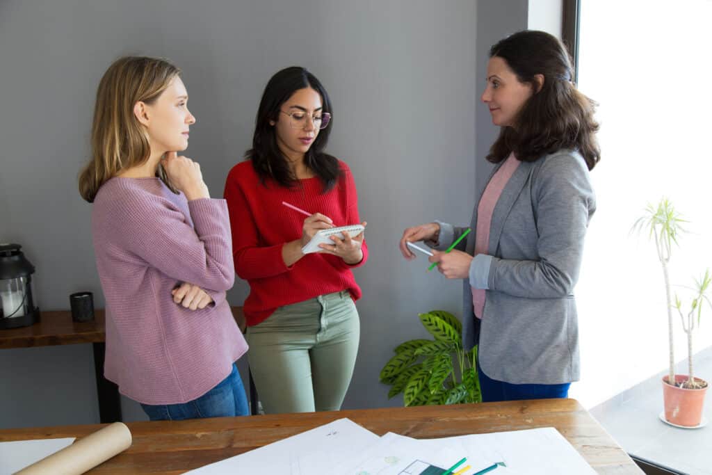 HOA community manager mediating a neighbor dispute